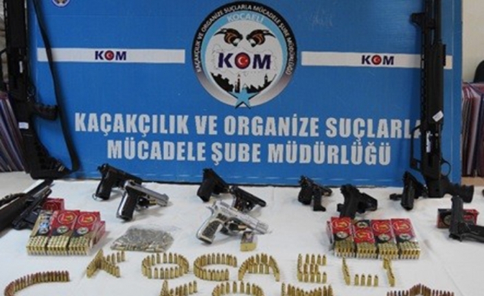 Silah kaçakçılarına büyük darbe: 25 gözaltı