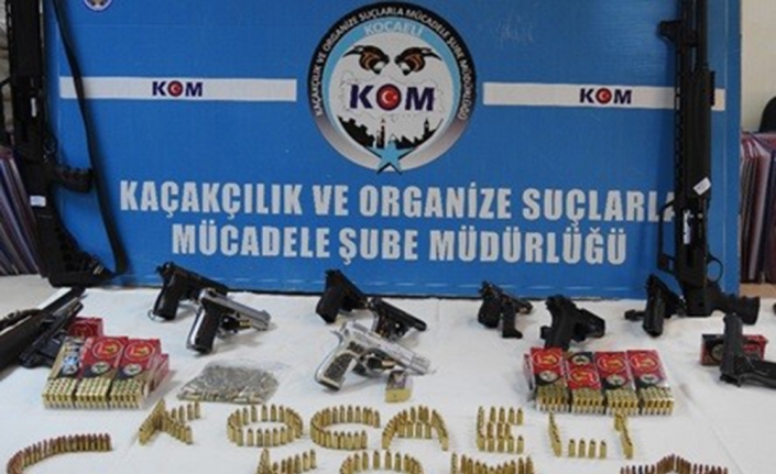 Silah kaçakçılarına büyük darbe: 25 gözaltı
