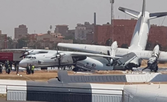 Sudan’da 2 askeri uçak çarpıştı