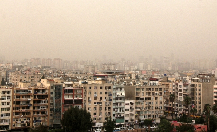 Toz bulutu Mersin’e ulaştı