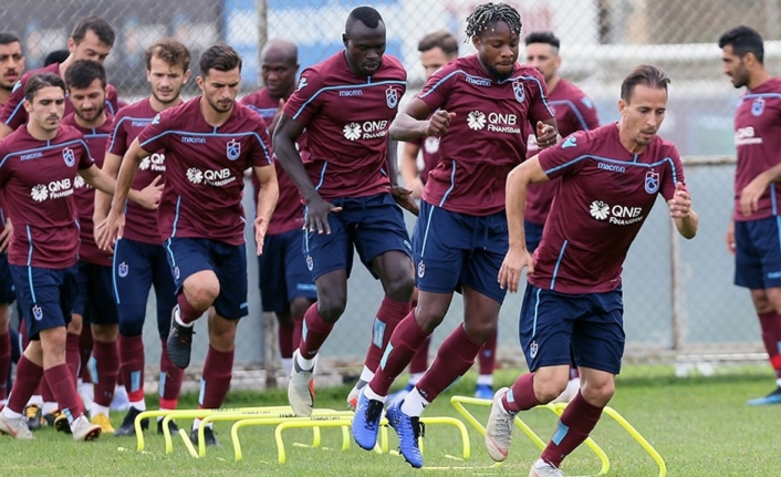 Trabzonspor, BB Erzurumspor hazırlıklarını sürdürdü