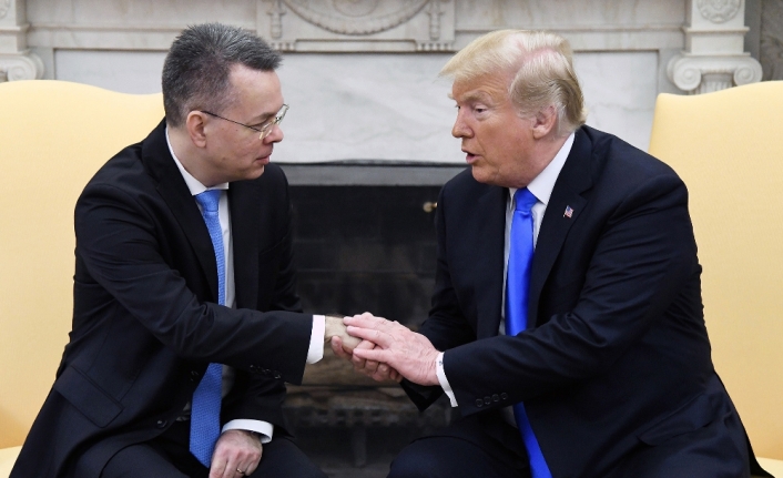 Trump, Rahip Brunson ile görüştü