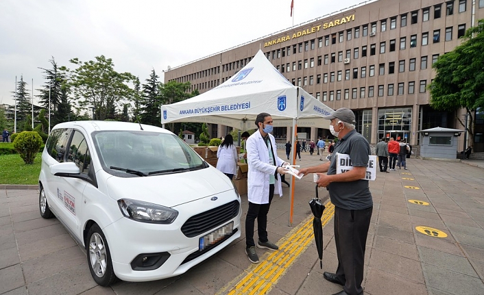 BÜYÜKŞEHİR YARGI MENSUPLARINI DA UNUTMADI