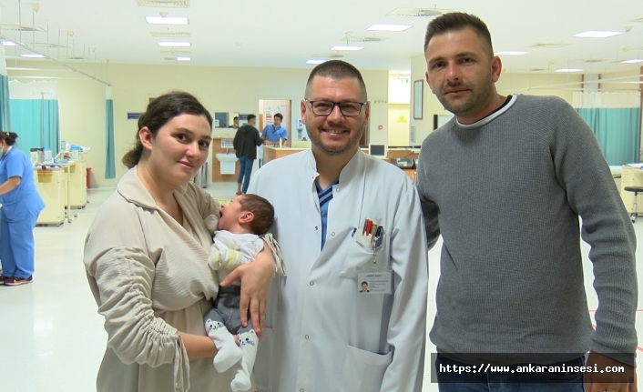 Kalp tedavisi için Kosova’dan uçak ambulansla gelen minik Tiar, sağlığına kavuştu