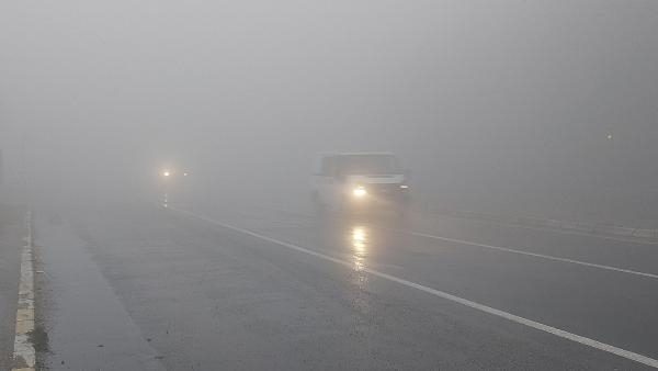 Bolu Dağı'nda yoğun sis