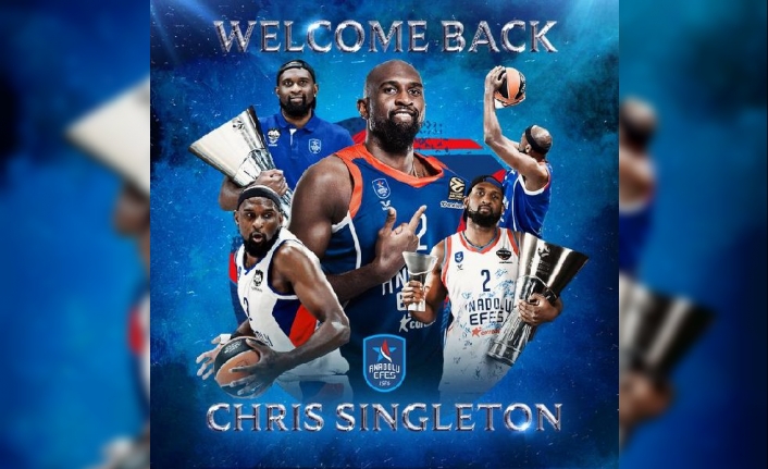 Chris Singleton, Anadolu Efes'e geri döndü