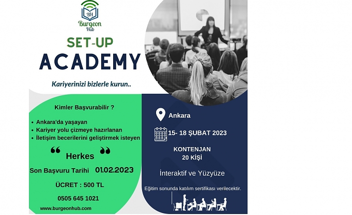 SET-UP ACADEMY Başlıyor…