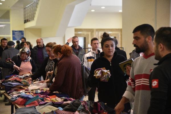 Antalya'da depremzedeler ihtiyaçlarını 'Gönül Mağazası'ndan karşılıyor