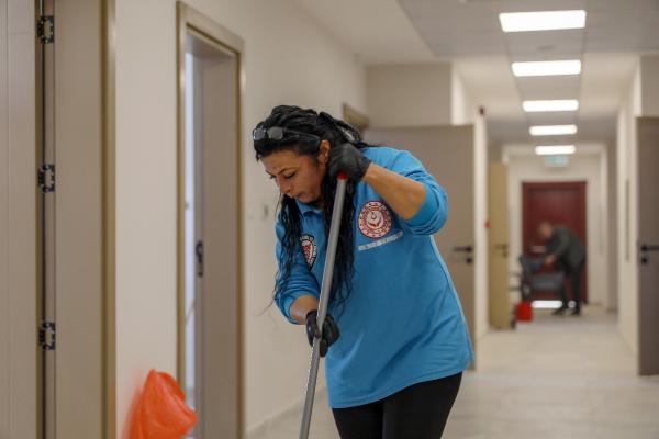 Depremzedelere açılacak huzurevinde gönüllü çalışma