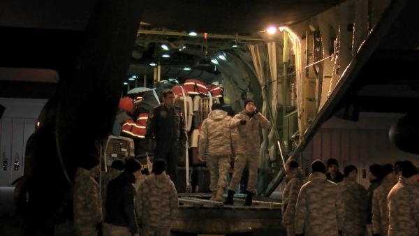 İspanyol arama kurtarma ekibi kargo uçağıyla İstanbul’a döndü