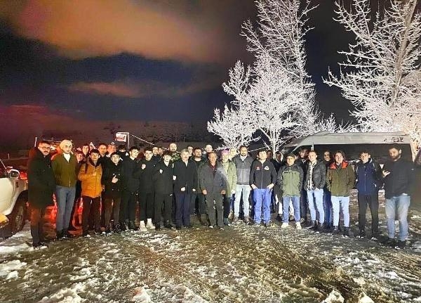 Murat Dağı'nda mahsur kalan 60 öğrenci kurtarıldı