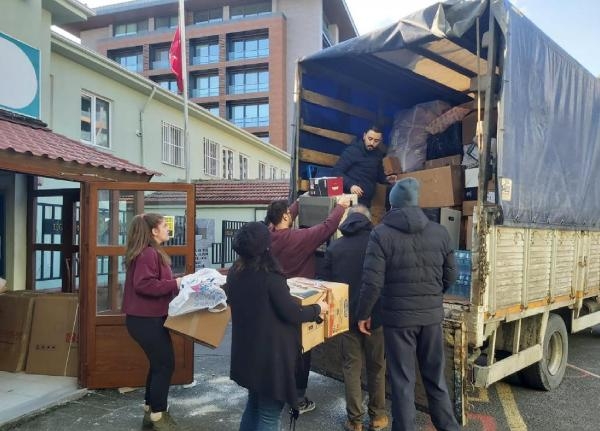 Özel eğitim meslek okullarından deprem bölgesi için üretim seferberliği