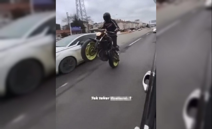 Silivri'de tek teker polisten kaçan motosikletliye 23 bin lira ceza 