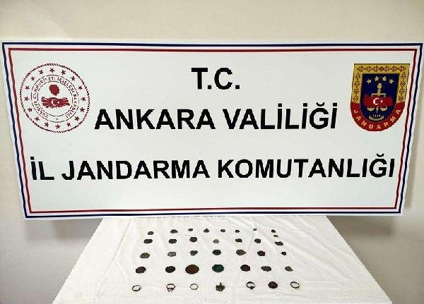 Ankara’da tarihi eser operasyonu: 1 gözaltı