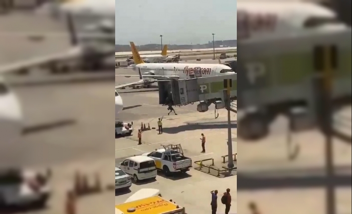 Sabiha Gökçen Havalimanı'nda hareketli dakikalar