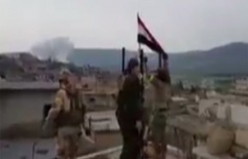 TSK ve ÖSO Raco’ya girdi, Rejim bayrağını indirdi