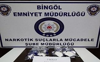 500 bin TL’lik uyuşturucu ele geçirildi