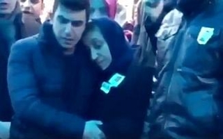 Afrin şehidi El-Bab şehidinin cenaze törenine katılmış
