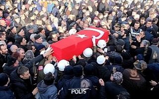 Afrin şehidine veda