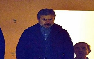 Aykut Kocaman tribünde