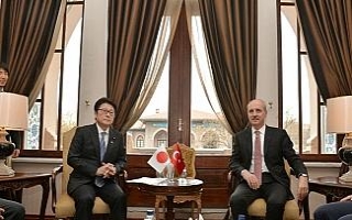 Bakan Kurtulmuş, Japon Bakan ile bir araya geldi