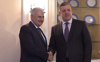 Başbakan Yıldırım, Gürcü mevkidaşı ile görüştü