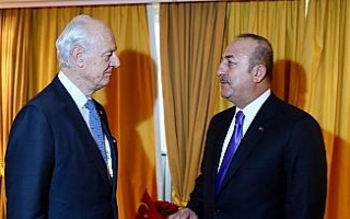 BM Suriye Özel Temsilcisi Staffan de Mistura ile...