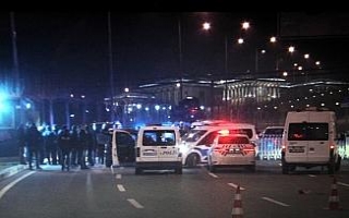 Cumhurbaşkanlığı Külliyesi önünde hareketli...