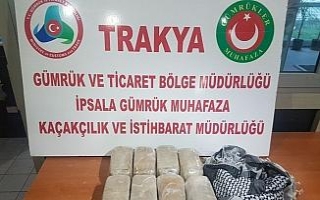 İpsala’da 1 milyon 400 bin TL’lik uyuşturucu...