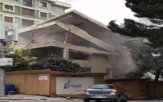 Kadıköy’de faciadan dönülen anlar kamerada