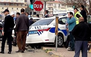 Kilis’te trafik kazası: 2’si polis 4 yaralı