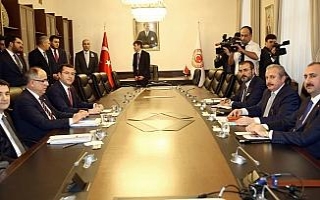 Milli Mutabakat Komisyonu üyeleri Erdoğan’ı bilgilendirdi