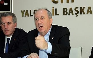 Muharrem İnce eleştirilerini sürdürdü