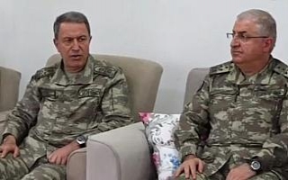 Orgeneral Akar’ın Hatay ziyaretinin görüntüleri...