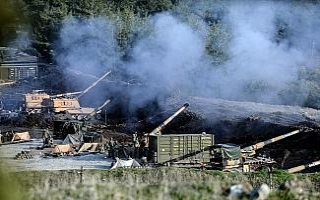 Sakarya Tepesi’ndeki PYD mevzileri yerle bir edildi