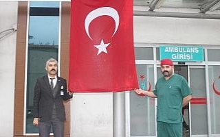 Şehit kardeşlerinden sınırda vefa görevi