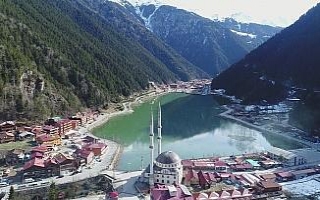 Uzungöl çamur ve alüvyonlardan temizlendi