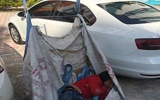 Yaşıtları okula gitti, o atık kağıt toplarken...