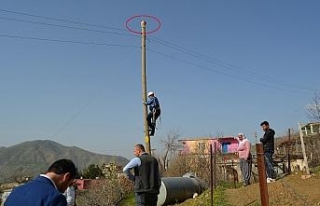 2 gün orada kaldı, imdadına DEDAŞ yetişti