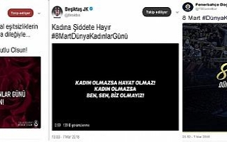 3 büyüklerden Kadınlar Günü mesajı