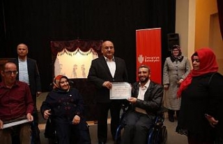 500 Yıllık Gölge Oyunu engelli vatandaşlarca sahnelendi