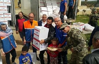 Afrin halkının yüzü gülüyor