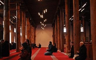 Anadolu’nun en büyük ahşap direkli camisi