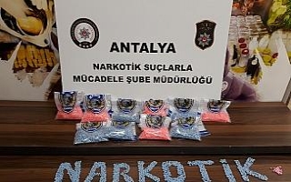 Antalya merkezli uyuşturucu operasyonu: 12 gözaltı