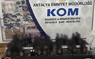 Antalya’da sahte içki imalatçılarına büyük...