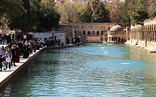 Bahar havası Şanlıurfa’ya yaradı