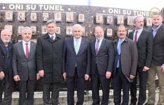 Başbakan Yıldırım, Umut Tüneli’ni ziyaret etti