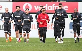 Beşiktaş Başakşehir maçı hazırlıklarını...