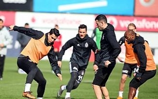 Beşiktaş’ta Trabzonspor maçı hazırlıkları...