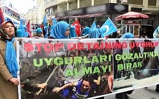 Beyoğlu’nda 700 kişi Doğu Türkistan için yürüdü